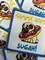 Patched Up Pup: "Gimme Some Sugah" Iron-on Embroidered Patch for Dogs, Sz. 2.5" inches